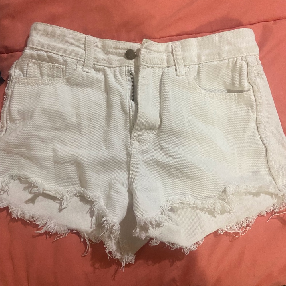 White shorts